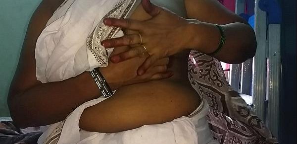  south indian desi Mallu sexy vanitha without blouse show big boobs and shaved pussy